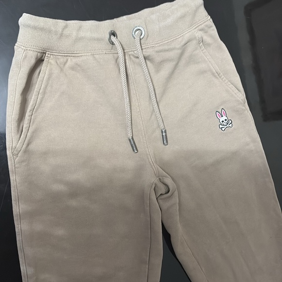 Psycho Bunny Kids Beige Sweatshirt and Joggers Set with Skull Design - Size 5-6Y - Picture 5 of 5